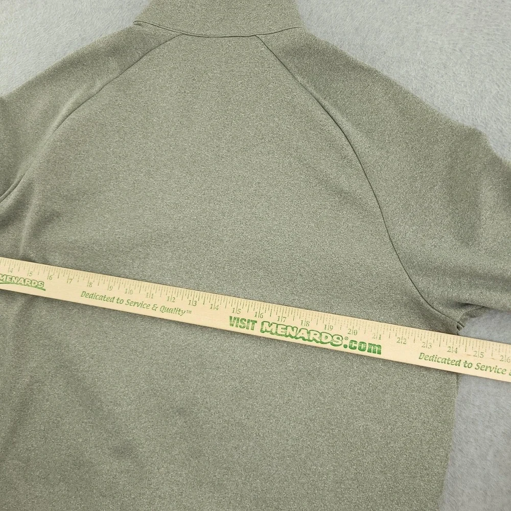 Nike Dri-FIT Fleece Pullover Mens XL Gray 1/4 Zip Long Sleeve Top Athletic